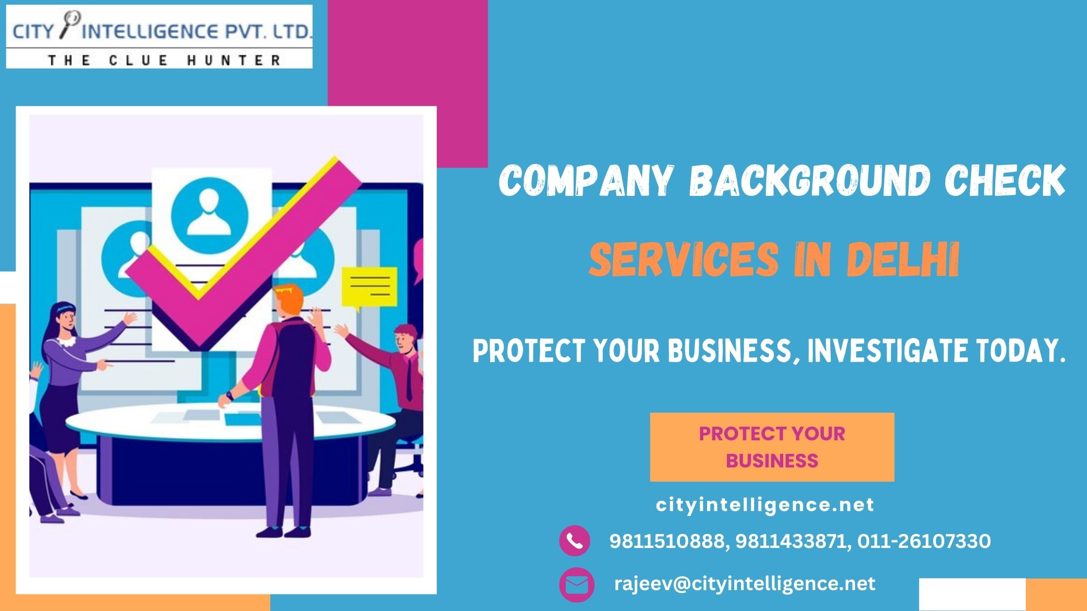 How to Choose the Right Company Background Check Service Provider in Delhi