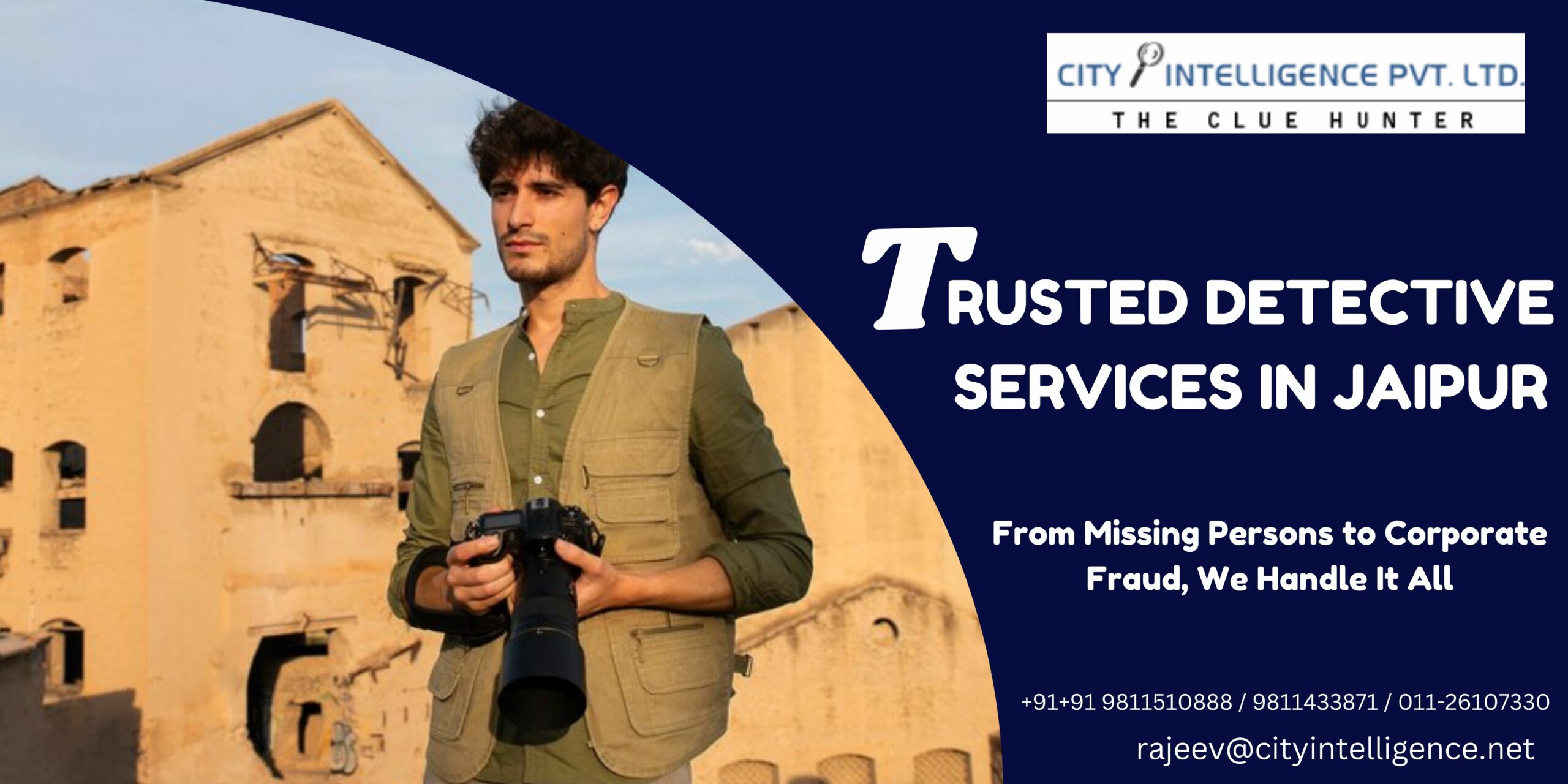 Trusted Detective Services in Jaipur: Who to Contact