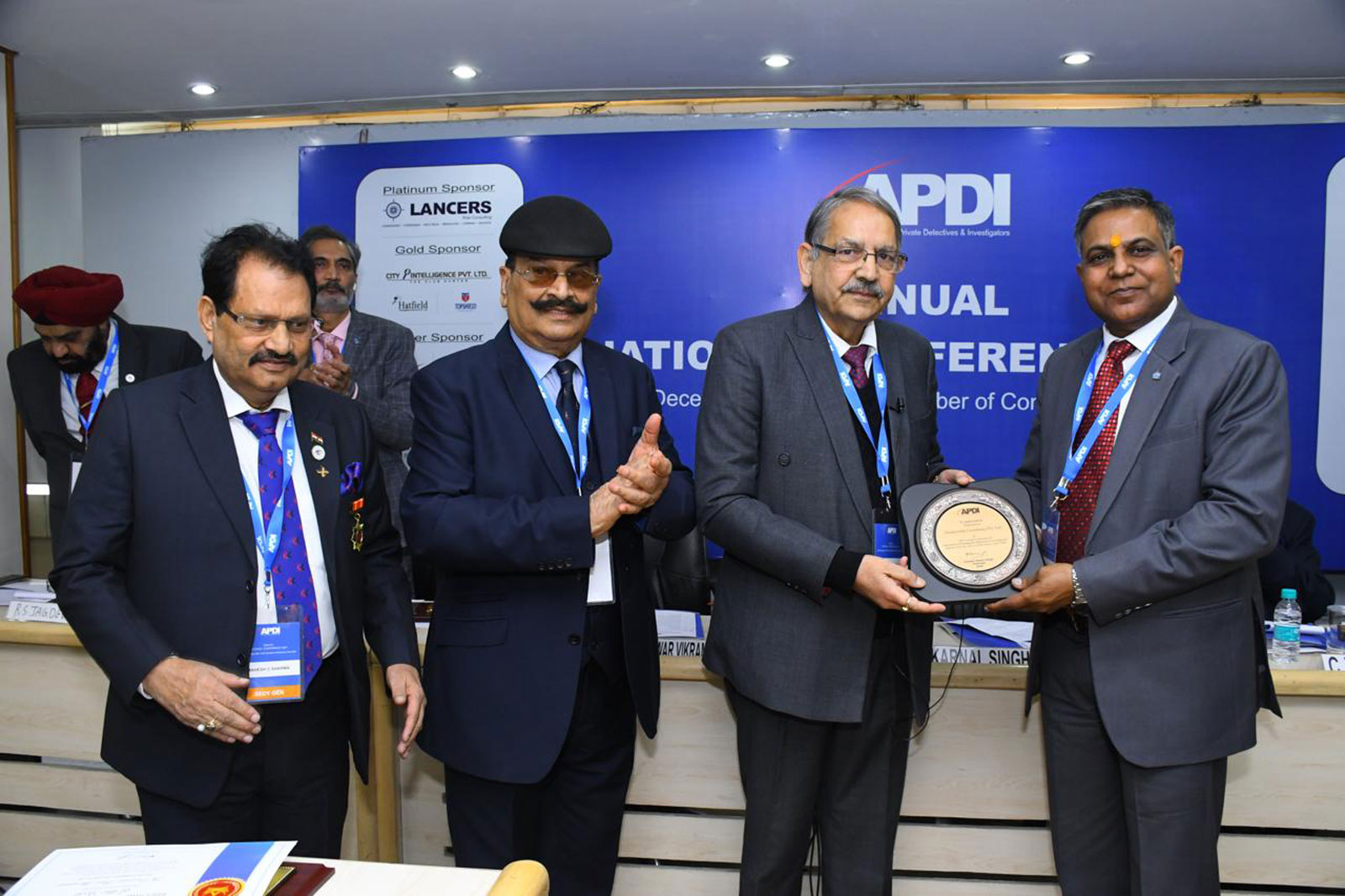 Best Investigator of the Year Award 2019 received by Mr Rajeev Kumar Detective in Delhi