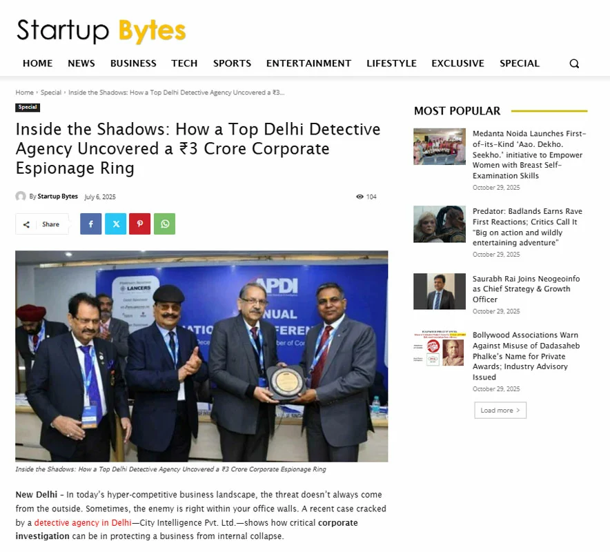 How a Top Delhi Detective Agency