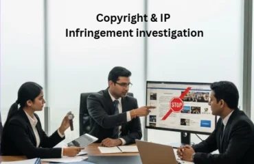 copyright and IP infringement investigation