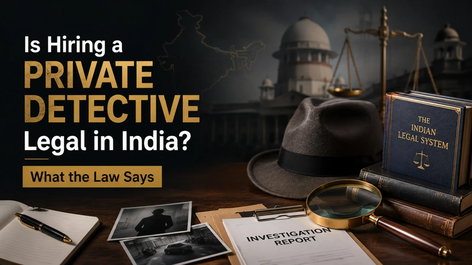 Is Hiring a Private Detective Legal in India? What the Law Says