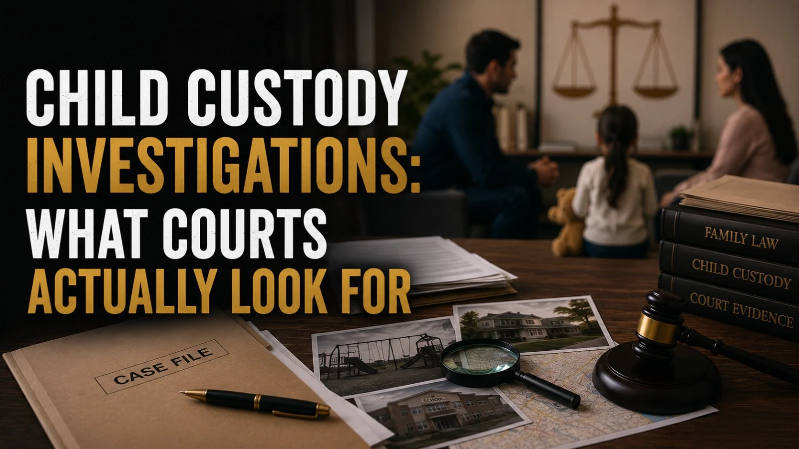 Child Custody Investigations: What Courts Actually Look For