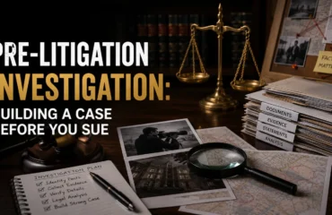pre litigation investigation